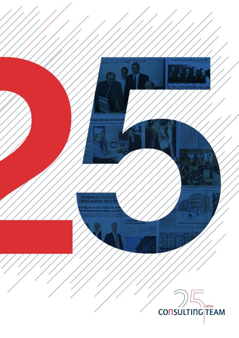 Deckblatt Consulting-Team_25_Jahre-Festzeitschrift
